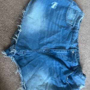Denim Blue Women's Shorts
